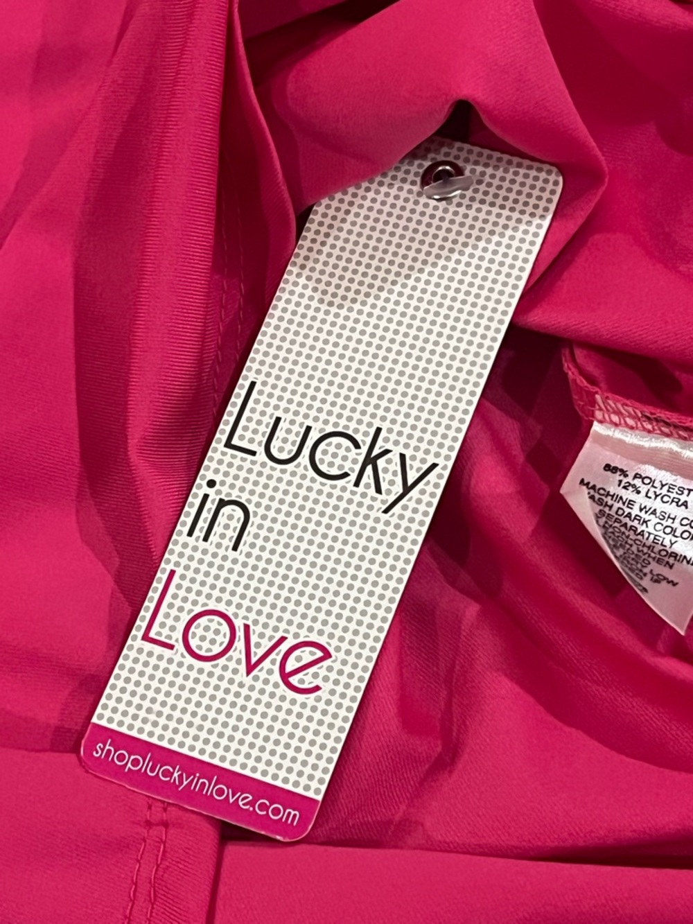 New - Lucky in Love Do The Twist Polo Tank | Size Medium - Picture 9 of 9